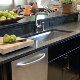 Granite Top and Corian Surfaces